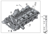 Diagram for BMW Alpina B7L Cylinder Head - 11121559901
