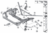 Diagram for 2006 BMW 323i Radius Arm Bushing - 31120393540