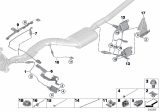 Diagram for 2016 BMW 328d xDrive Oxygen Sensor - 13628589846