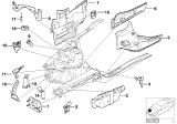 Diagram for BMW 323Ci Engine Mount Bracket - 41148209666