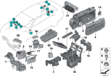 Diagram for BMW 740e xDrive Fuse Box - 61146802945