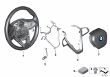 Diagram for 2019 BMW 330i Steering Wheel - 32307950720