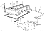 Diagram for 1994 BMW 318i PCV Valve Hose - 11151247743