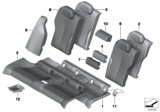 Diagram for BMW 440i xDrive Seat Cushion Pad - 52207274549
