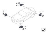 Diagram for BMW M235i xDrive Gran Coupe Parking Assist Distance Sensor - 66209472279