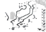 Diagram for 2020 BMW 840i xDrive Cooling Hose - 64216821253