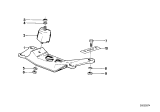 Diagram for BMW 633CSi Motor And Transmission Mount - 23711175939