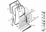 Diagram for 2020 BMW X2 Door Moldings - 51357420839