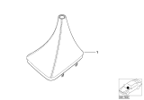 Diagram for BMW 325i Shift Linkage Boot - 25119066690