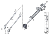 Diagram for BMW X3 M Steering Shaft - 32308095031