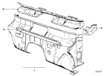 Diagram for 1986 BMW 528e Dash Panels - 41131887851