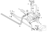 Diagram for 2002 BMW X5 Power Steering Hose - 32416767136