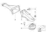 Diagram for 2003 BMW X5 Motor And Transmission Mount - 22111097000