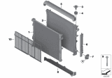 Diagram for BMW X3 M Radiator - 17118665241