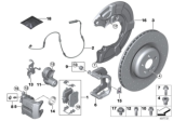 Diagram for BMW X6 Brake Pads - 34216893228