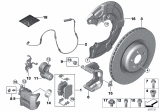 Diagram for 2020 BMW X5 Brake Pads - 34216893228