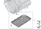 Diagram for BMW 428i xDrive Automatic Transmission Filter - 24118612901