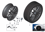 Diagram for BMW 440i xDrive Alloy Wheels - 36116865157