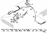 Diagram for 2013 BMW ActiveHybrid 3 Coolant Reservoir Hose - 17127605321