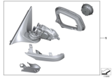 Diagram for BMW Alpina B7L Side View Mirrors - 51167282161