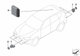 Diagram for 2016 BMW 650i xDrive Parking Sensors - 66209235139