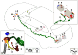 Diagram for 2015 BMW X5 Battery Cable - 61129322056