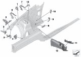 Diagram for 2014 BMW X1 Engine Mount Bracket - 41002993044