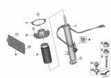 Diagram for 2017 BMW X5 M Shock Absorber - 33527856495