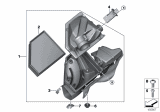 Diagram for BMW Z4 Air Filter Box - 13718662589