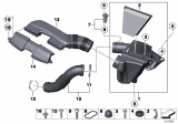 Diagram for BMW Z4 Air Filter - 13717582908