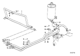 Diagram for 1986 BMW 535i Power Steering Hose - 32411128838