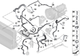 Diagram for BMW X6 Coolant Reservoir Hose - 17127576368