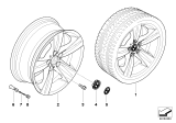 Diagram for 2009 BMW 335i Alloy Wheels - 36116768858