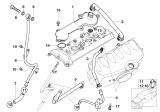 Diagram for BMW Z3 M PCV Valve Hose - 11157831311