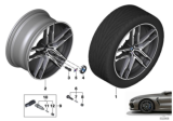 Diagram for BMW M8 Alloy Wheels - 36118089566