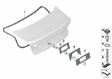 Diagram for 2018 BMW 540i xDrive Weather Strip - 51767442715