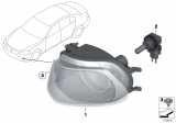 Diagram for 2013 BMW 750i Fog Light - 63177182196