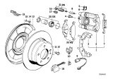 Diagram for 1982 BMW 633CSi ABS Sensor - 34351180780