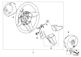 Diagram for 2007 BMW Z4 Steering Wheel - 32306784840