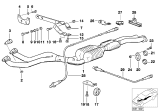 Diagram for BMW 325i Exhaust Pipe - 18301247143