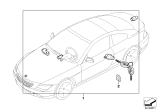 Diagram for 2004 BMW 645Ci Door Lock Cylinder - 51210031934