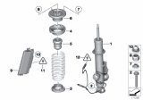 Diagram for BMW 650i Shock And Strut Mount - 33506863301