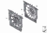 Diagram for BMW X3 Cooling Fan Assembly - 17428487636