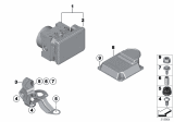 Diagram for 2014 BMW 328i GT xDrive ABS Pump And Motor Assembly - 34516863163