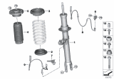 Diagram for 2020 BMW 840i Gran Coupe Shock Absorber - 37106878119