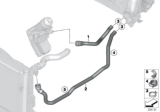 Diagram for 2014 BMW 328d xDrive Cooling Hose - 64219208182