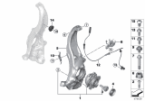 Diagram for 2018 BMW 540d xDrive ABS Sensor - 34526859602