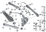 Diagram for BMW X3 Axle Support Bushings - 33326790493