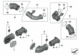 Diagram for BMW M850i xDrive Air Intake Coupling - 13717934470