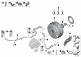 Diagram for 2010 BMW 323i Brake Booster - 34336779733